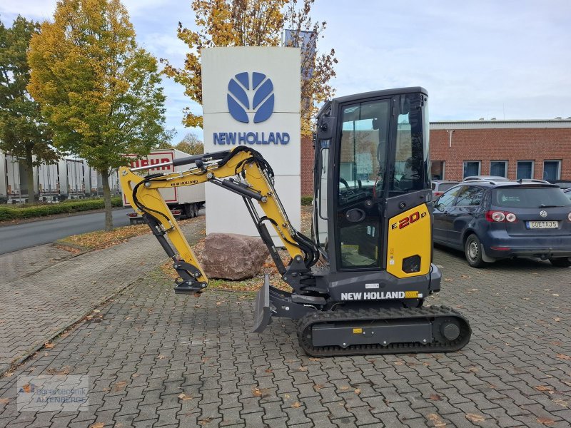 Minibagger des Typs New Holland E20D Kabine / Eurocomach, Neumaschine in Altenberge (Bild 1)