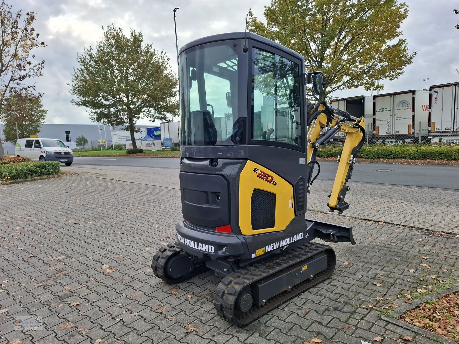 Minibagger typu New Holland E20D Kabine / Eurocomach, Neumaschine v Altenberge (Obrázek 7)