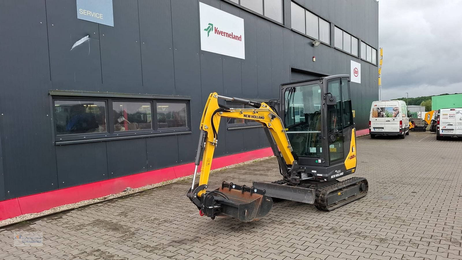 Minibagger Türe ait New Holland E22D / Eurocomach, Vorführmaschine içinde Altenberge (resim 3)