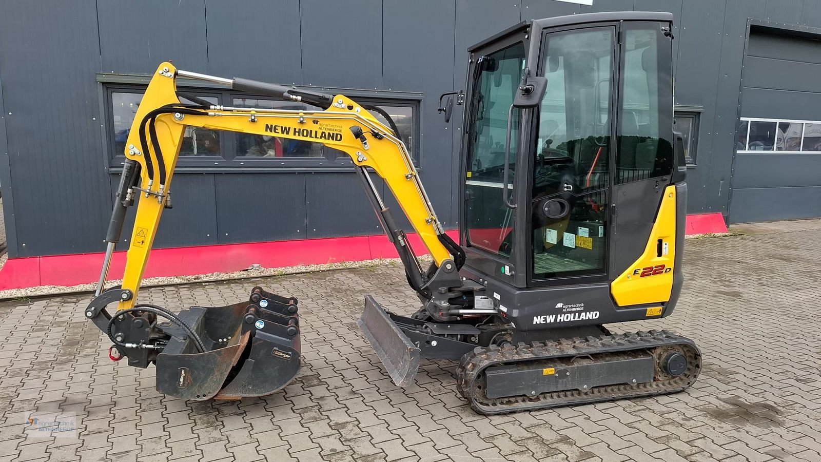 Minibagger Türe ait New Holland E22D / Eurocomach, Vorführmaschine içinde Altenberge (resim 9)
