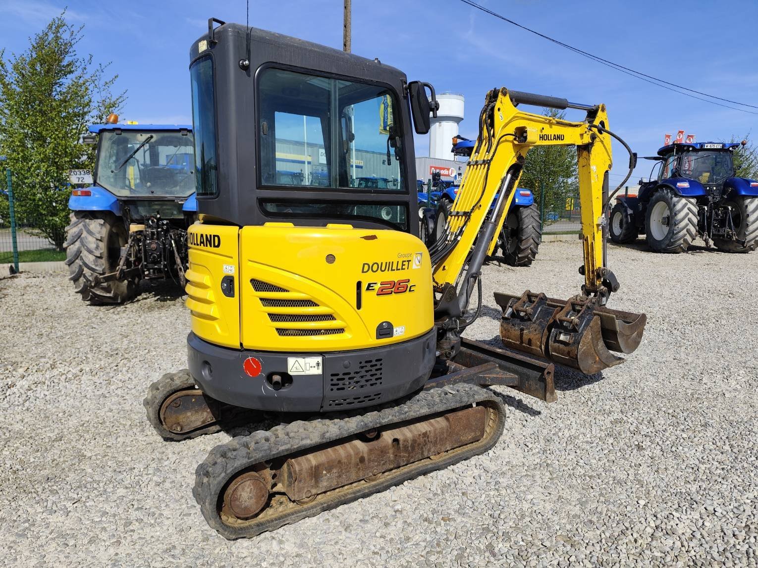 Minibagger typu New Holland E26C, Gebrauchtmaschine v Le Horps (Obrázek 3)