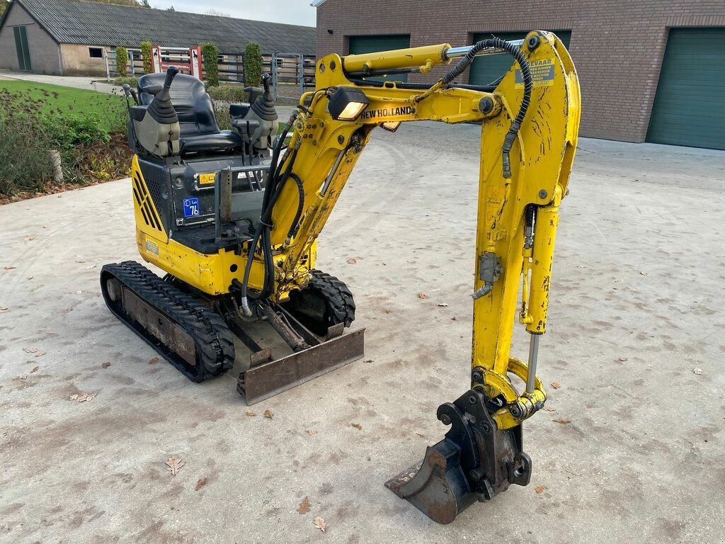 Minibagger del tipo New Holland e9sr minigraver, Gebrauchtmaschine en Boekel (Imagen 7)
