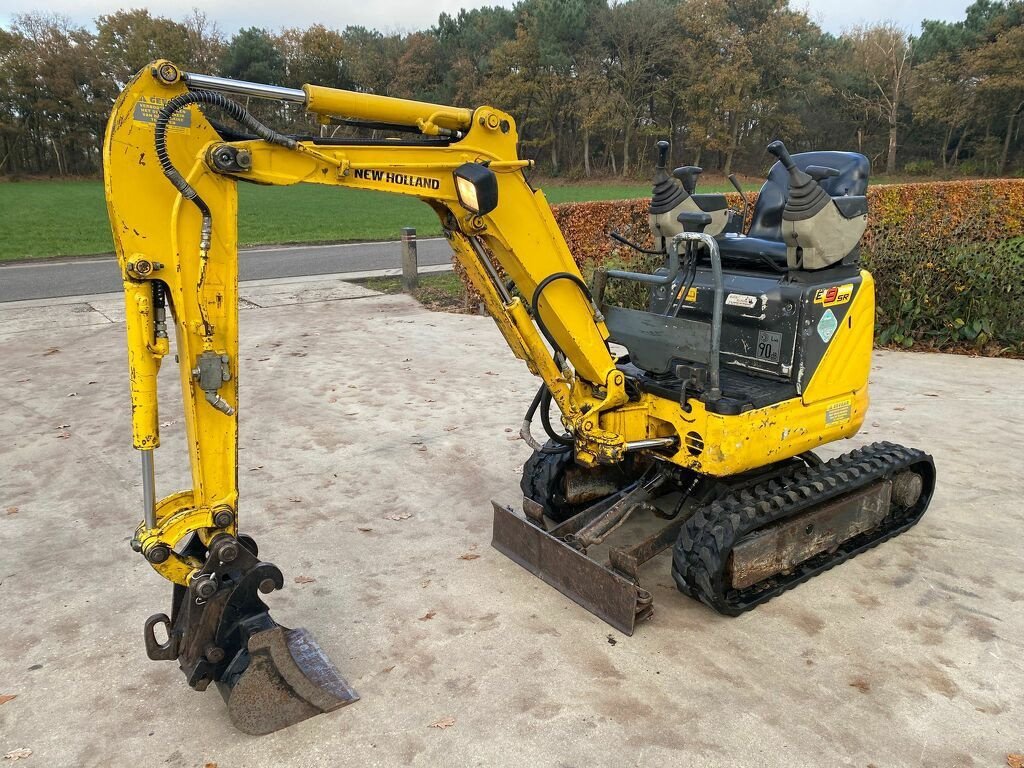 Minibagger типа New Holland e9sr minigraver, Gebrauchtmaschine в Boekel (Фотография 4)