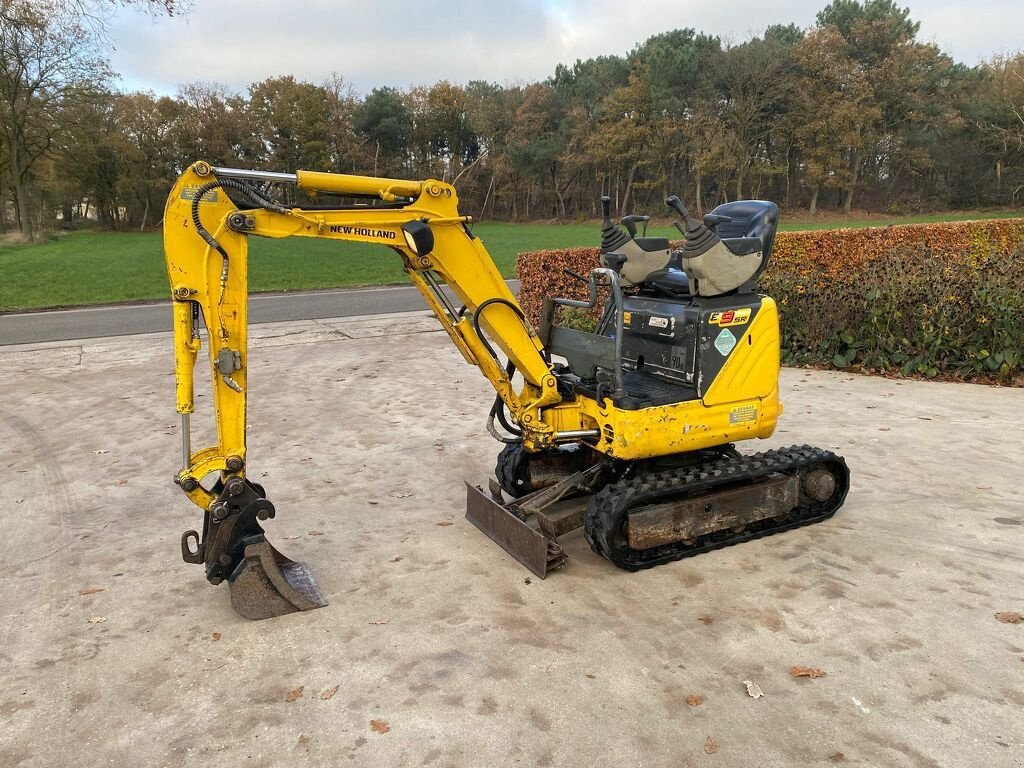 Minibagger del tipo New Holland e9sr minigraver, Gebrauchtmaschine en Boekel (Imagen 1)