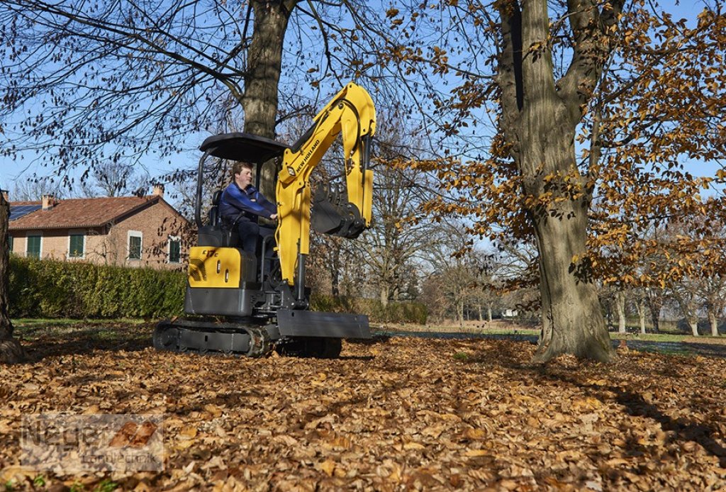 Minibagger Türe ait New Holland EC19C, Neumaschine içinde Bad Waldsee Mennisweiler (resim 9)