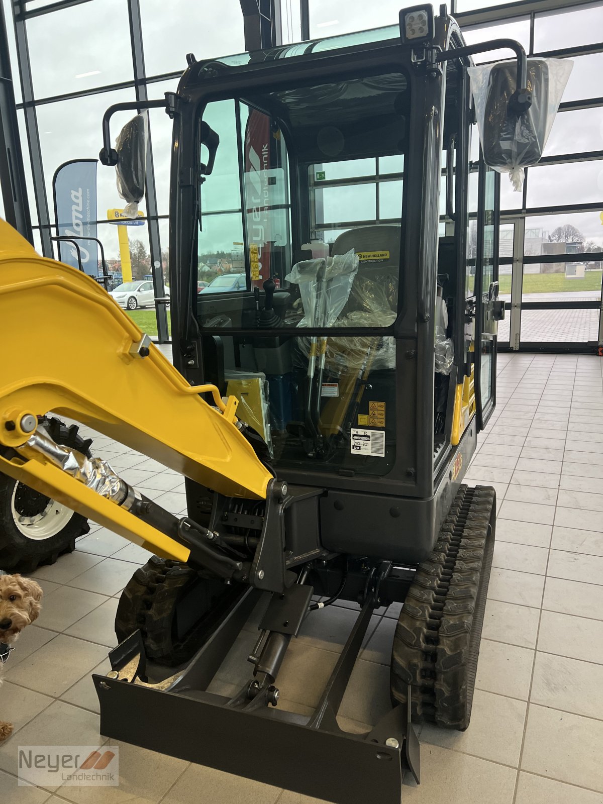 Minibagger Türe ait New Holland EC19C, Neumaschine içinde Bad Waldsee Mennisweiler (resim 7)