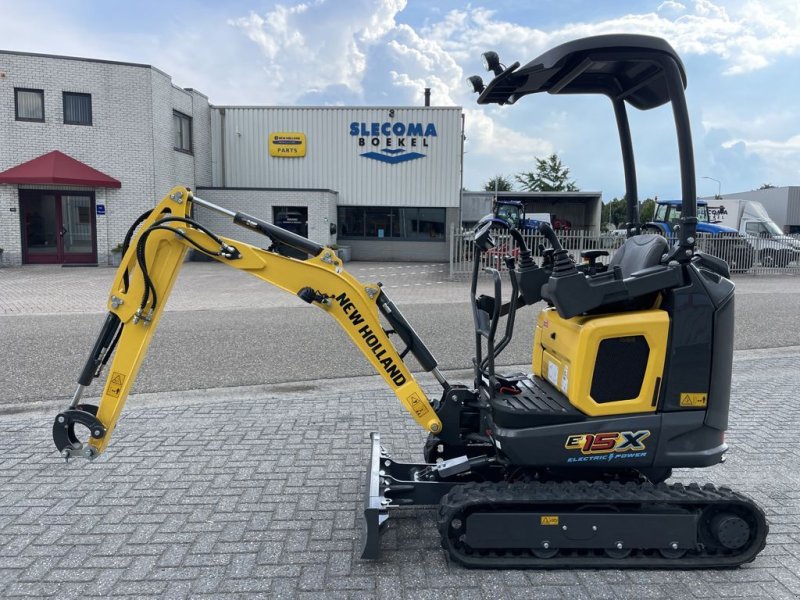 Minibagger of the type New Holland Electric Power Minigraver E15X, Neumaschine in BOEKEL (Picture 1)