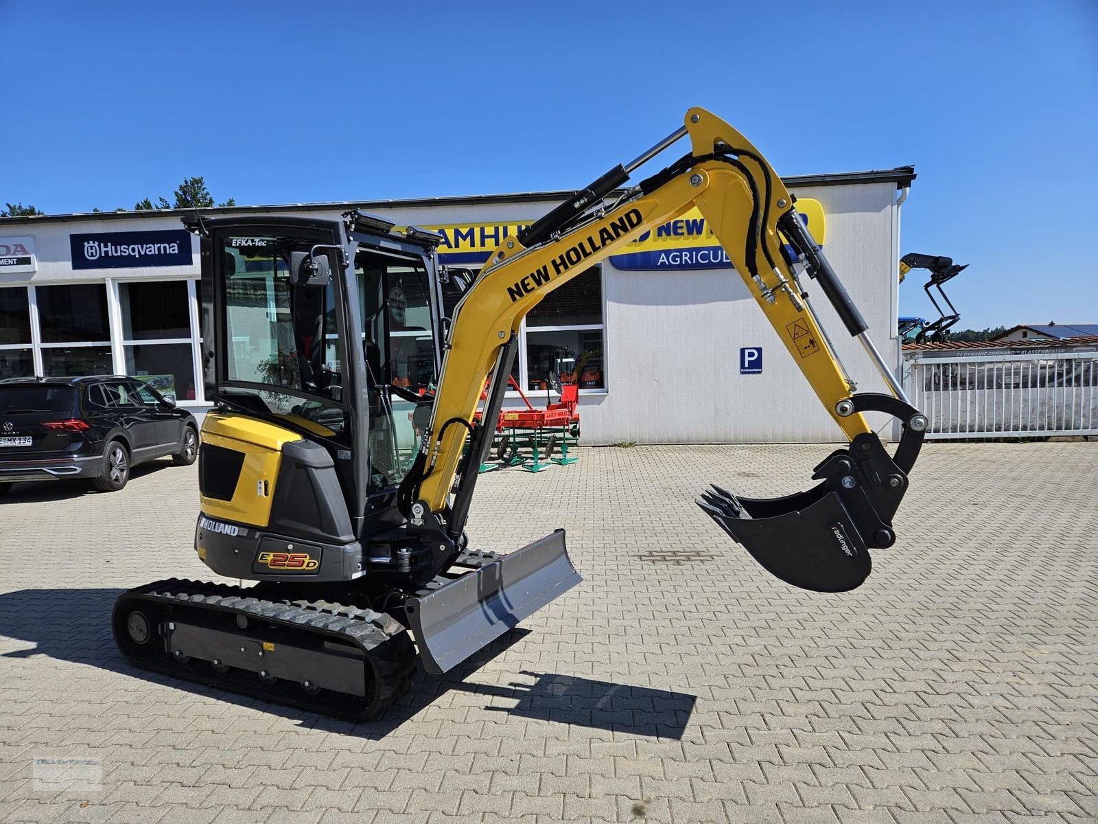 Minibagger a típus New Holland New Holland E 25D, Neumaschine ekkor: Erlbach (Kép 2)