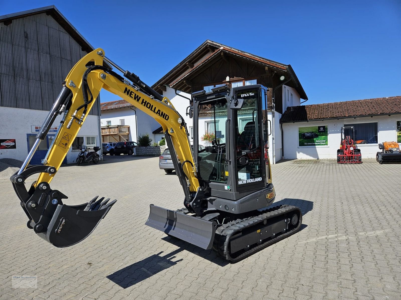 Minibagger a típus New Holland New Holland E 25D, Neumaschine ekkor: Erlbach (Kép 1)