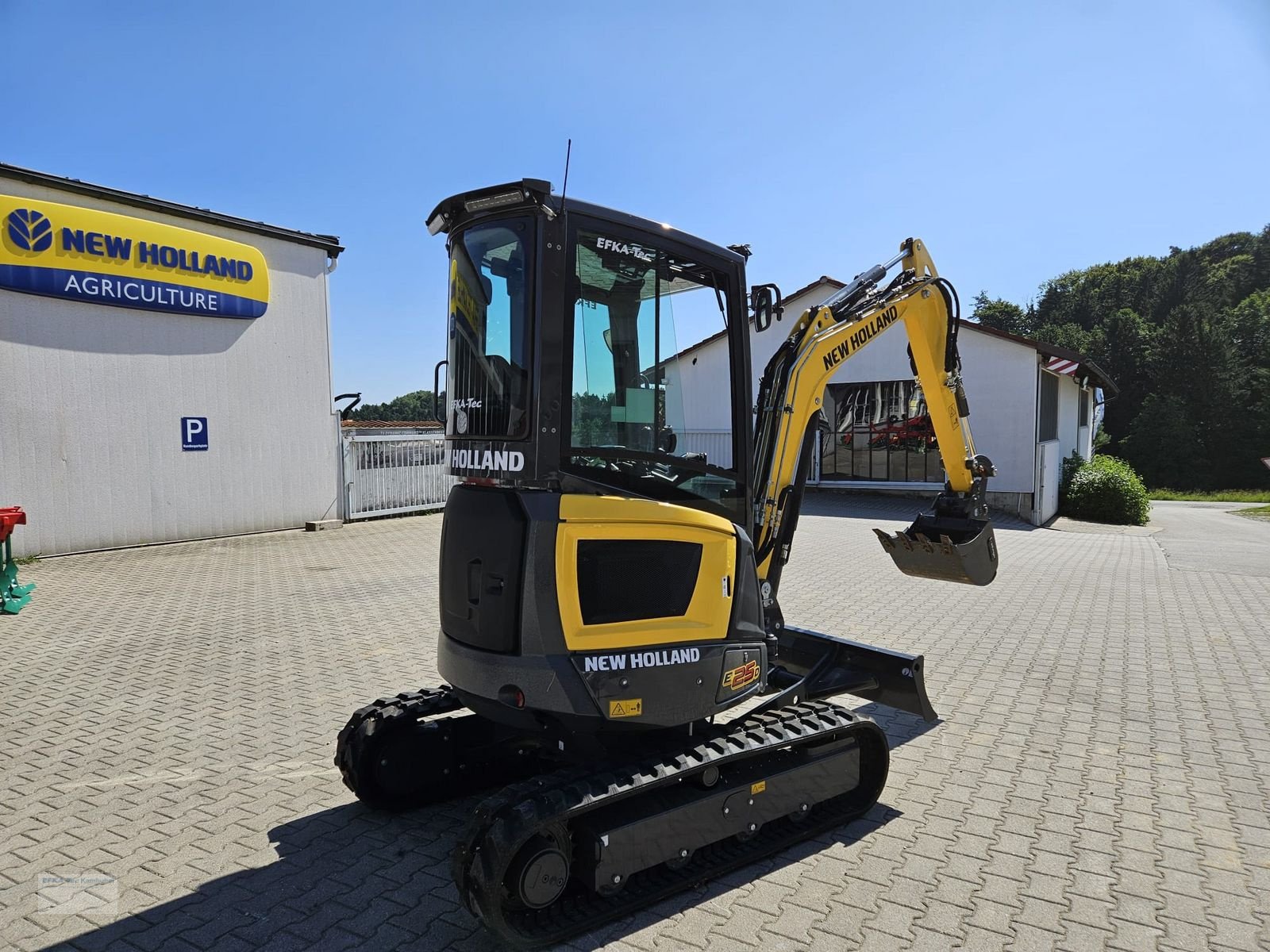 Minibagger a típus New Holland New Holland E 25D, Neumaschine ekkor: Erlbach (Kép 8)