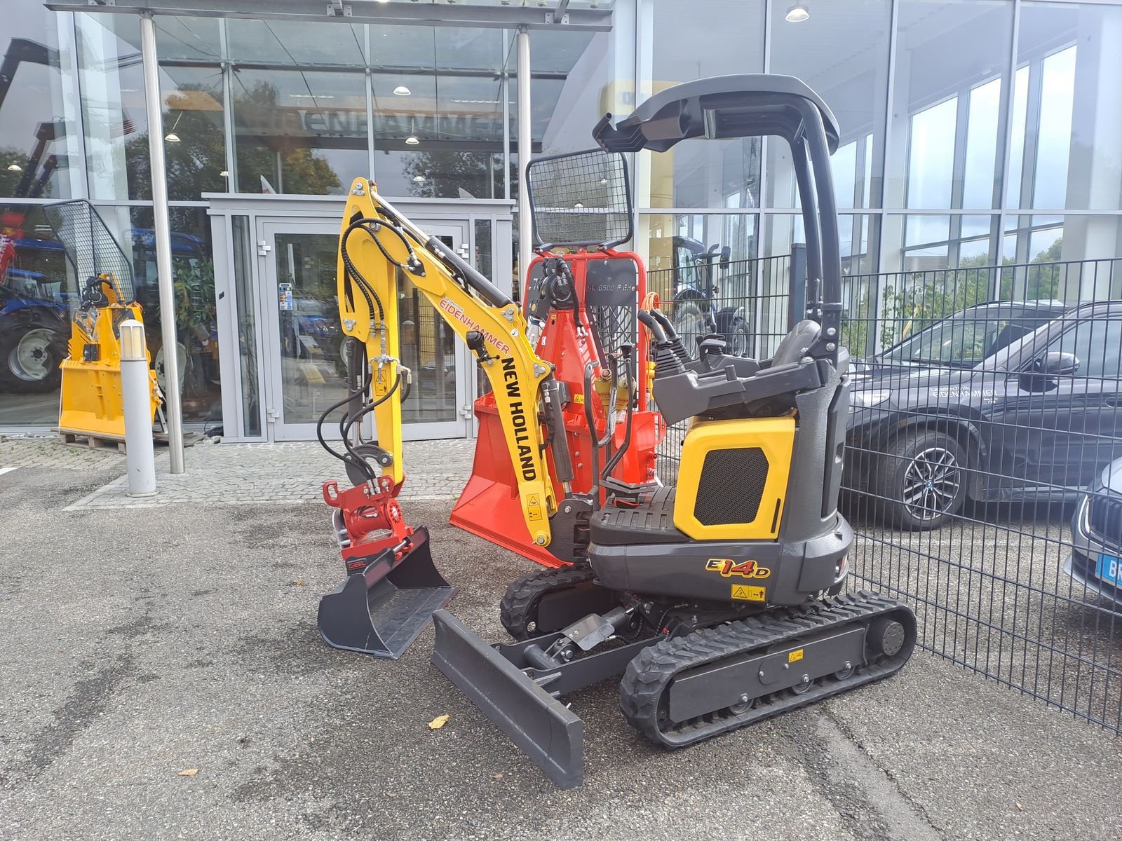 Minibagger vrste New Holland New Holland E14D Minibagger, Gebrauchtmaschine v Burgkirchen (Slika 1)