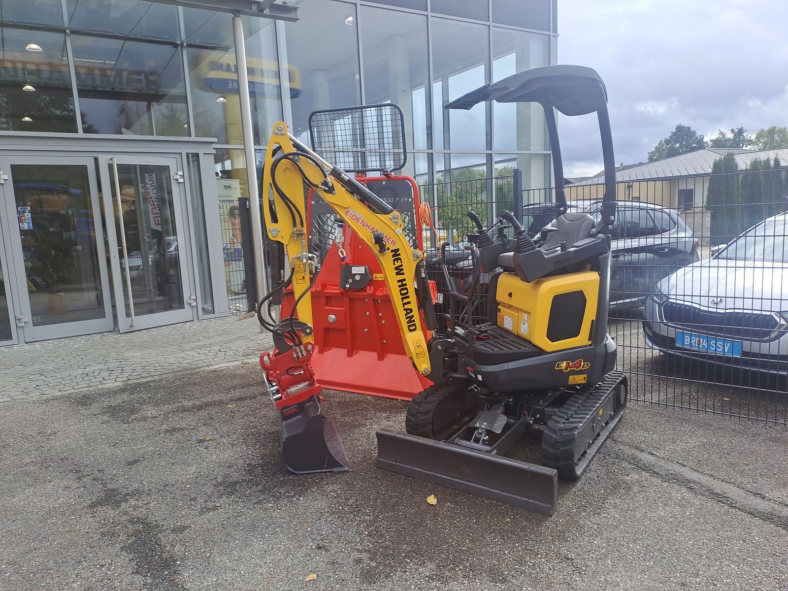 Minibagger vrste New Holland New Holland E14D Minibagger, Gebrauchtmaschine v Burgkirchen (Slika 3)