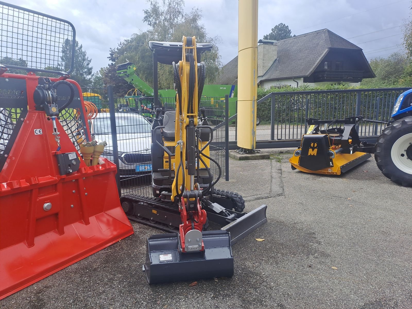 Minibagger des Typs New Holland New Holland E14D Minibagger, Gebrauchtmaschine in Burgkirchen (Bild 5)