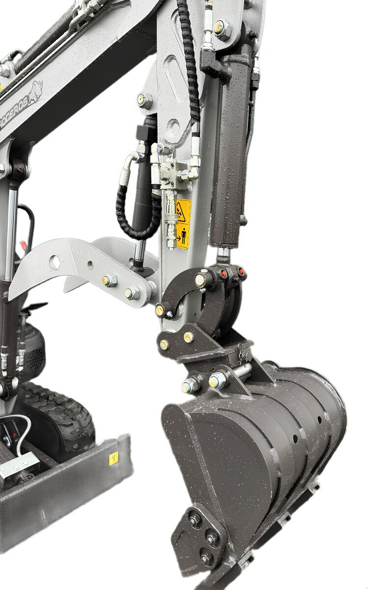 Minibagger del tipo Rhinoceros KS10-8 Mini-Bagger - Kompakt, leistungsstark 10 PS | 1 Zylinder - Motor, Neumaschine en Arbing (Imagen 8)