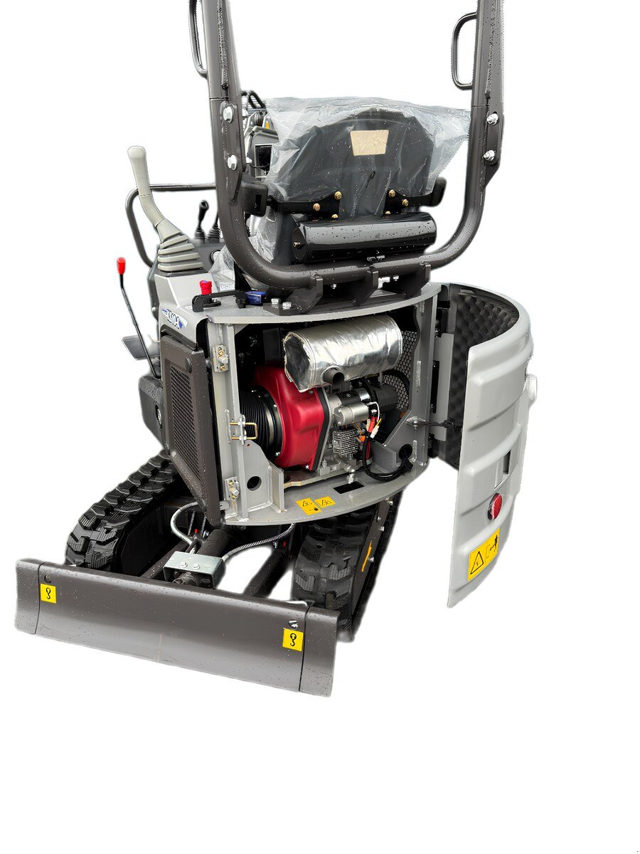 Minibagger del tipo Rhinoceros KS10-8 Mini-Bagger - Kompakt, leistungsstark 10 PS | 1 Zylinder - Motor, Neumaschine en Arbing (Imagen 9)