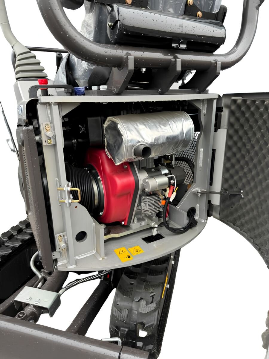 Minibagger del tipo Rhinoceros KS10-8 Mini-Bagger - Kompakt, leistungsstark 10 PS | 1 Zylinder - Motor, Neumaschine en Arbing (Imagen 10)