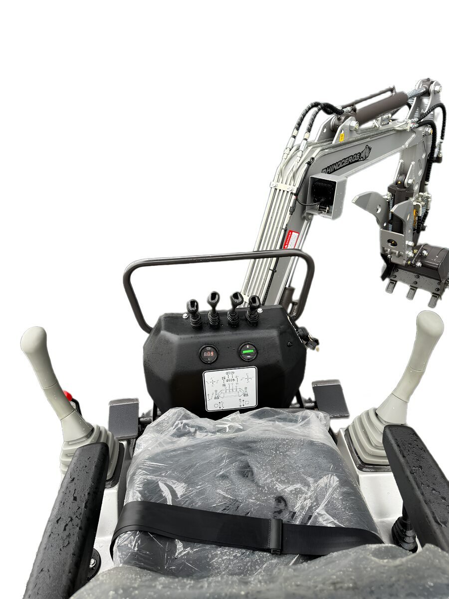 Minibagger del tipo Rhinoceros KS10-8 Mini-Bagger - Kompakt, leistungsstark 10 PS | 1 Zylinder - Motor, Neumaschine en Arbing (Imagen 12)