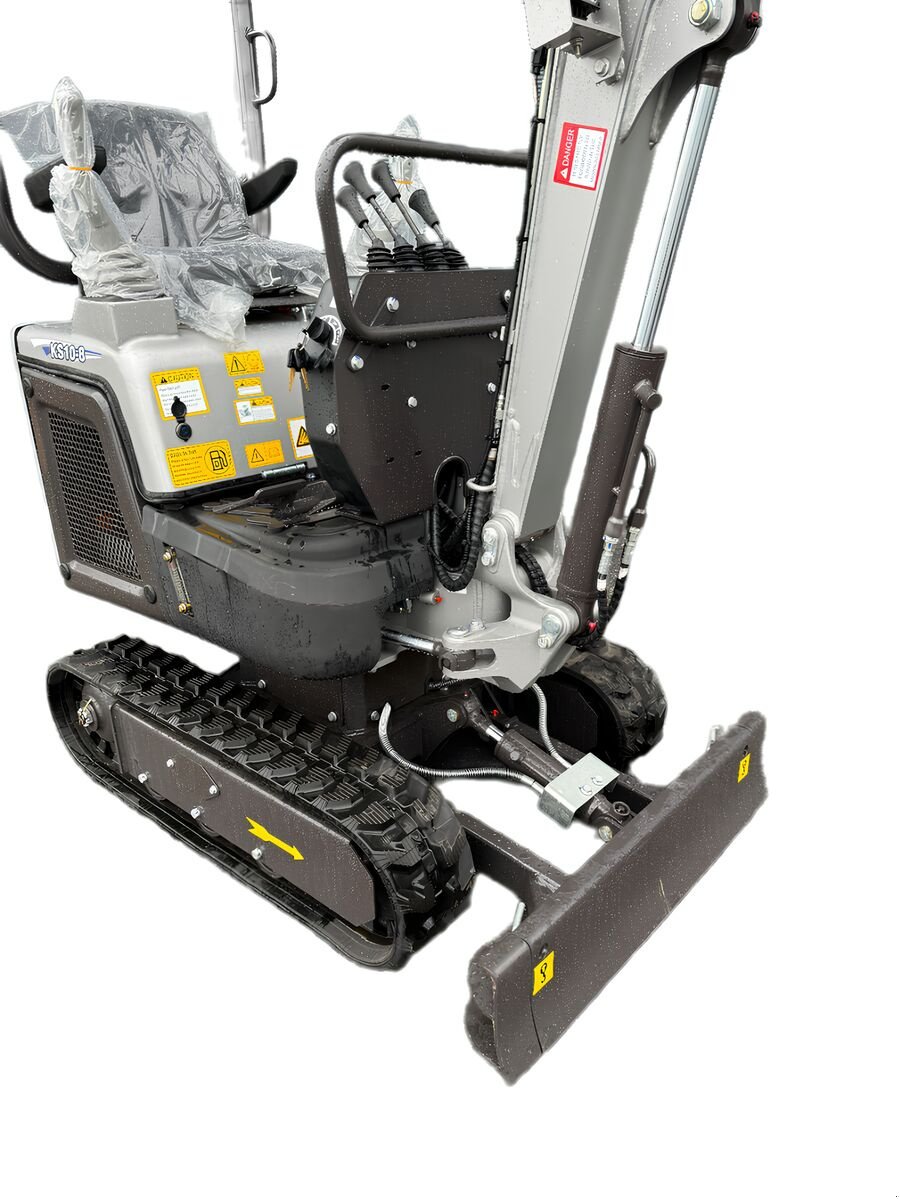 Minibagger del tipo Rhinoceros KS10-8 Mini-Bagger - Kompakt, leistungsstark 10 PS | 1 Zylinder - Motor, Neumaschine en Arbing (Imagen 13)