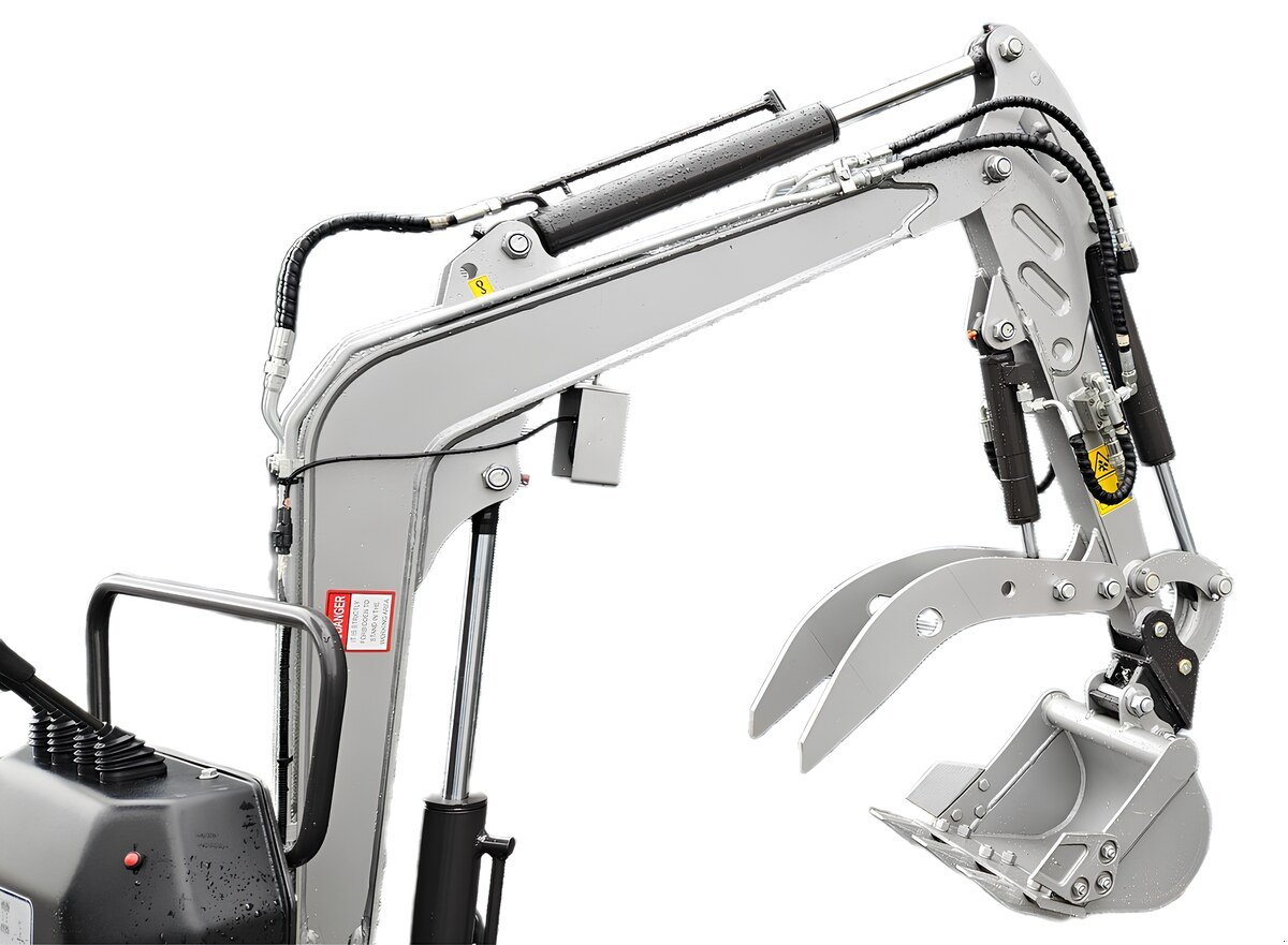 Minibagger des Typs Rhinoceros KS12-9 – Kompakt, Stark, 14 PS Kubota Motor, Neumaschine in Arbing (Bild 8)