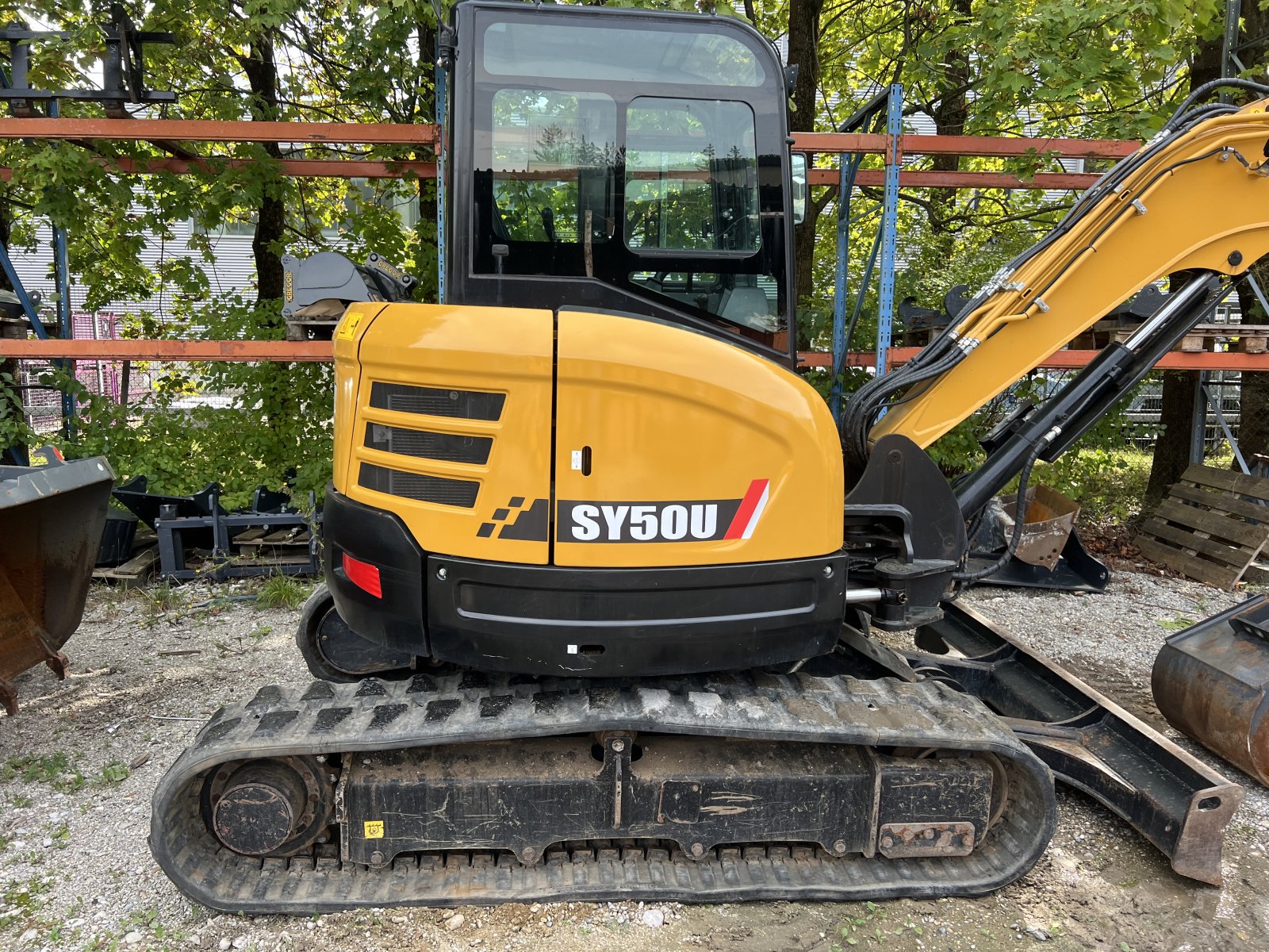 Minibagger typu SANY SY 50, Gebrauchtmaschine v Garching  (Obrázek 2)