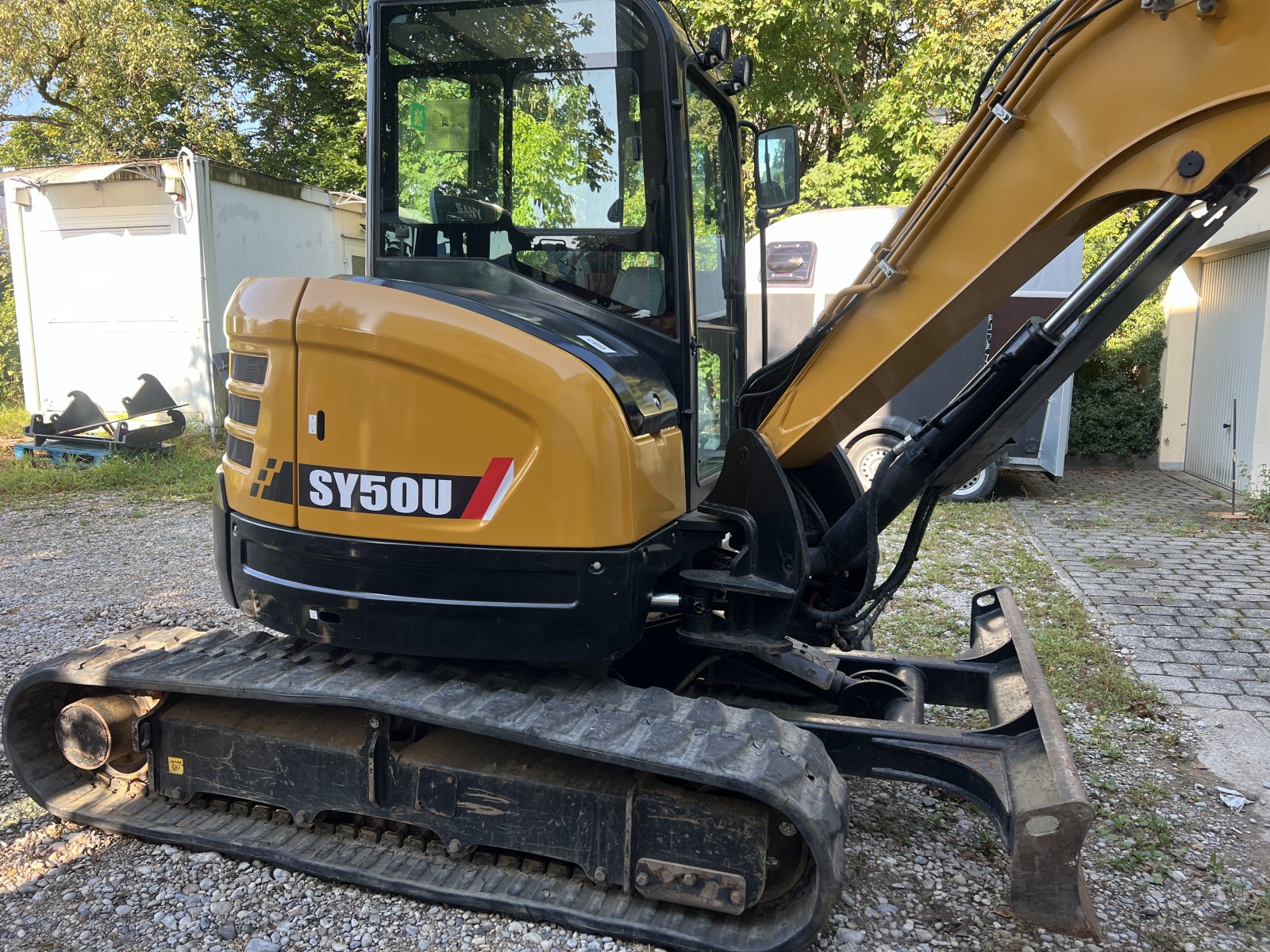 Minibagger typu SANY SY 50, Gebrauchtmaschine v Garching  (Obrázek 8)