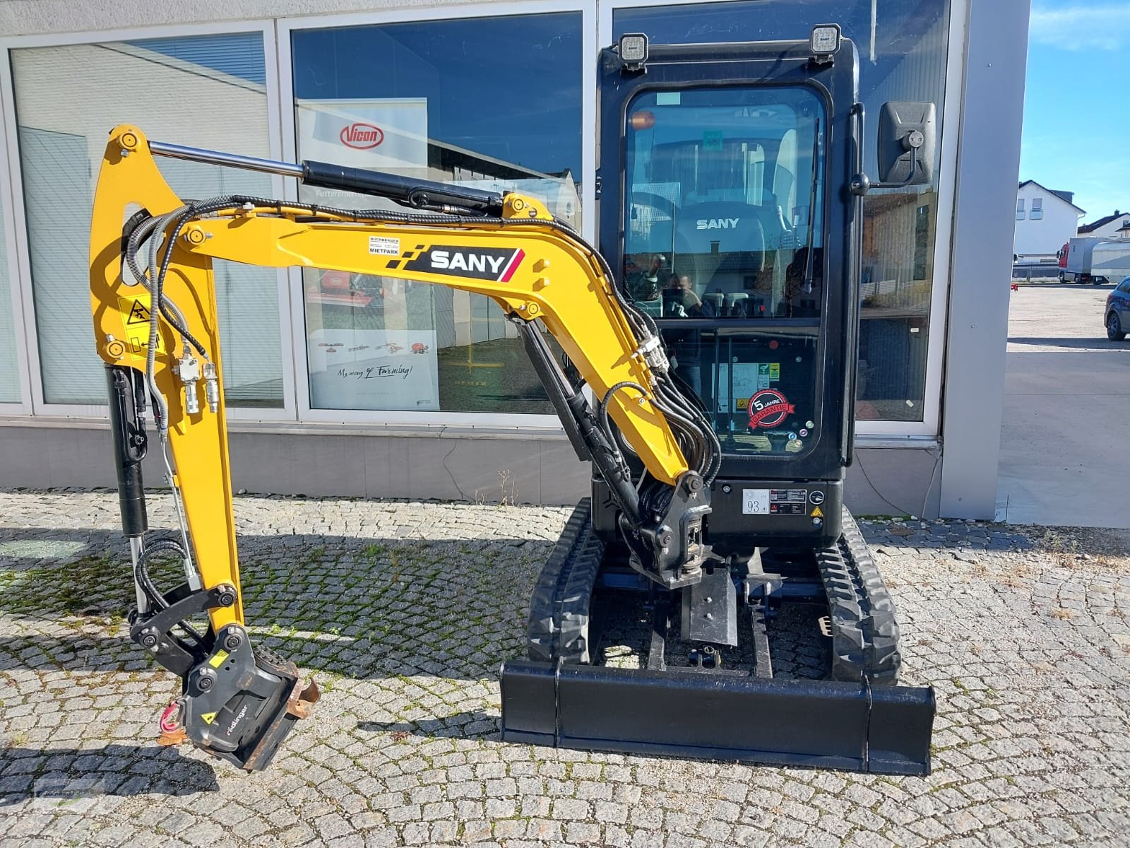 Minibagger от тип SANY SY18C Mietmaschine, Neumaschine в Frontenhausen (Снимка 2)