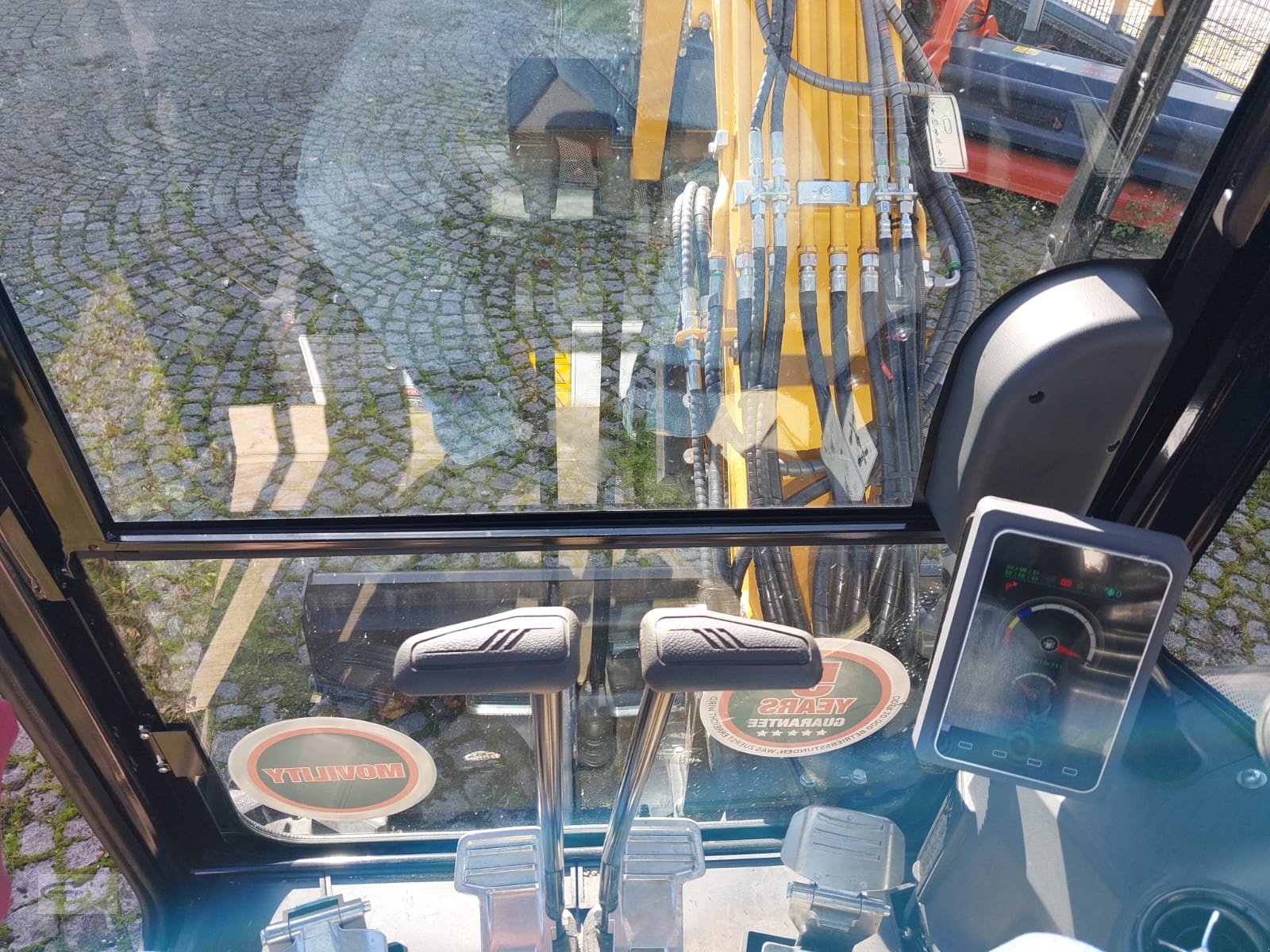 Minibagger Türe ait SANY SY35C Mietmaschine, Neumaschine içinde Frontenhausen (resim 8)