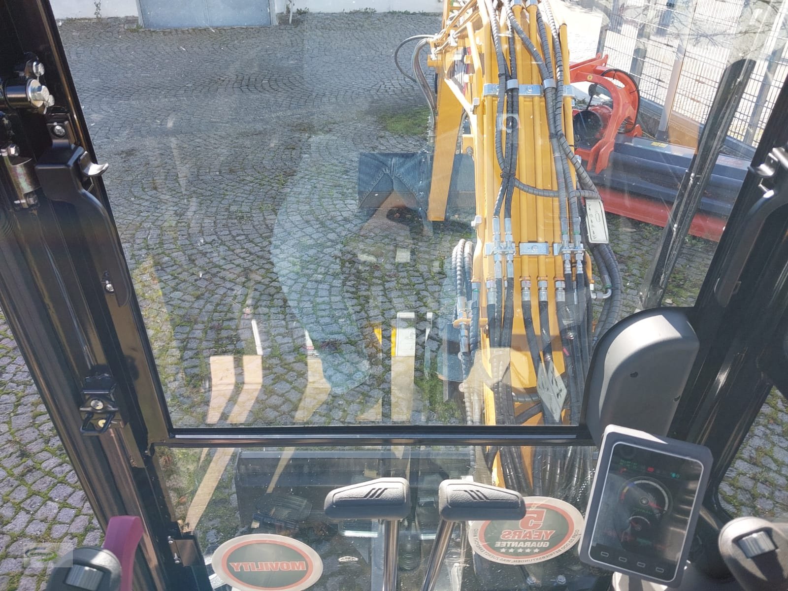 Minibagger Türe ait SANY SY35C Mietmaschine, Neumaschine içinde Frontenhausen (resim 10)