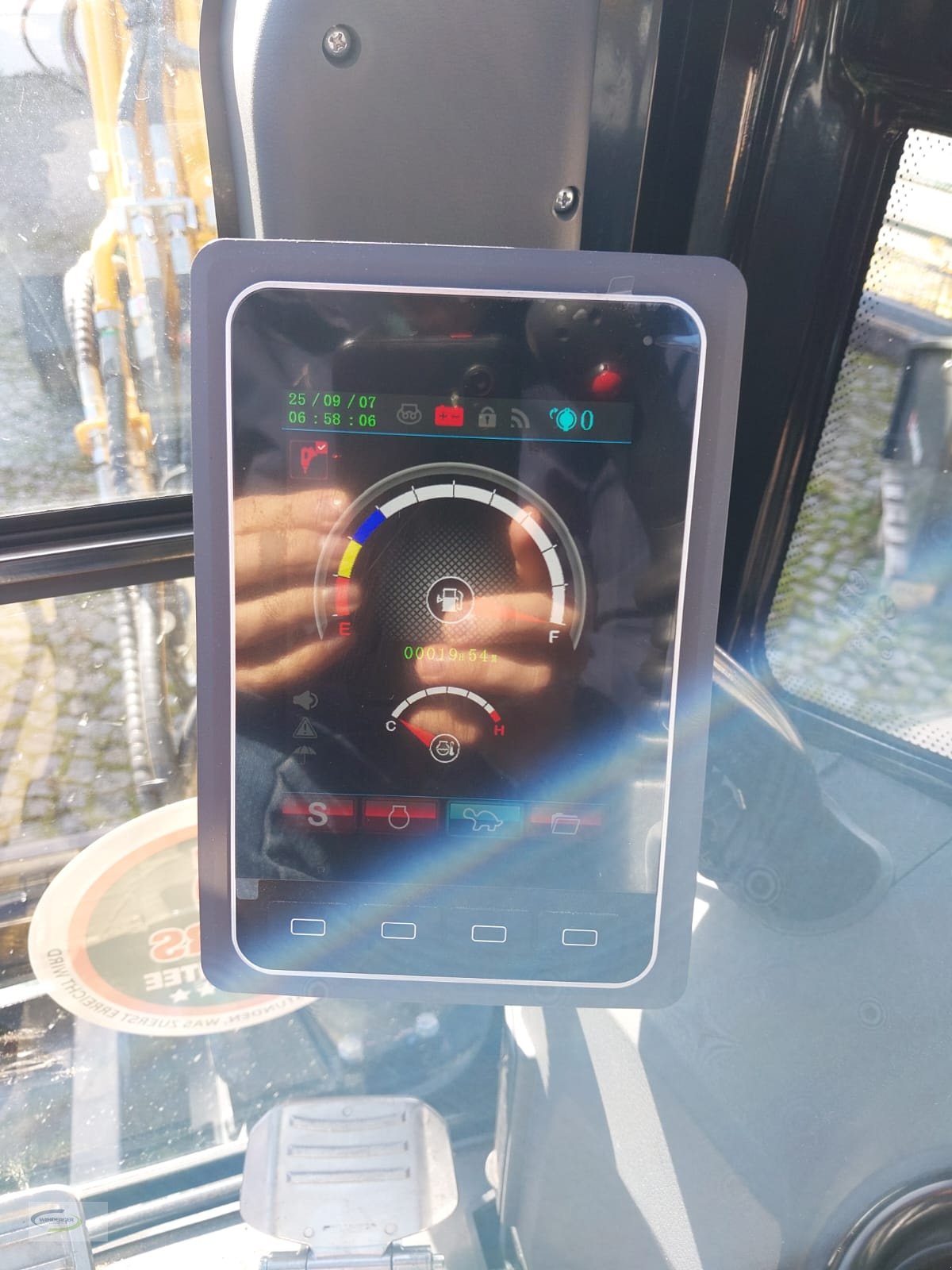 Minibagger Türe ait SANY SY35C Mietmaschine, Neumaschine içinde Frontenhausen (resim 11)