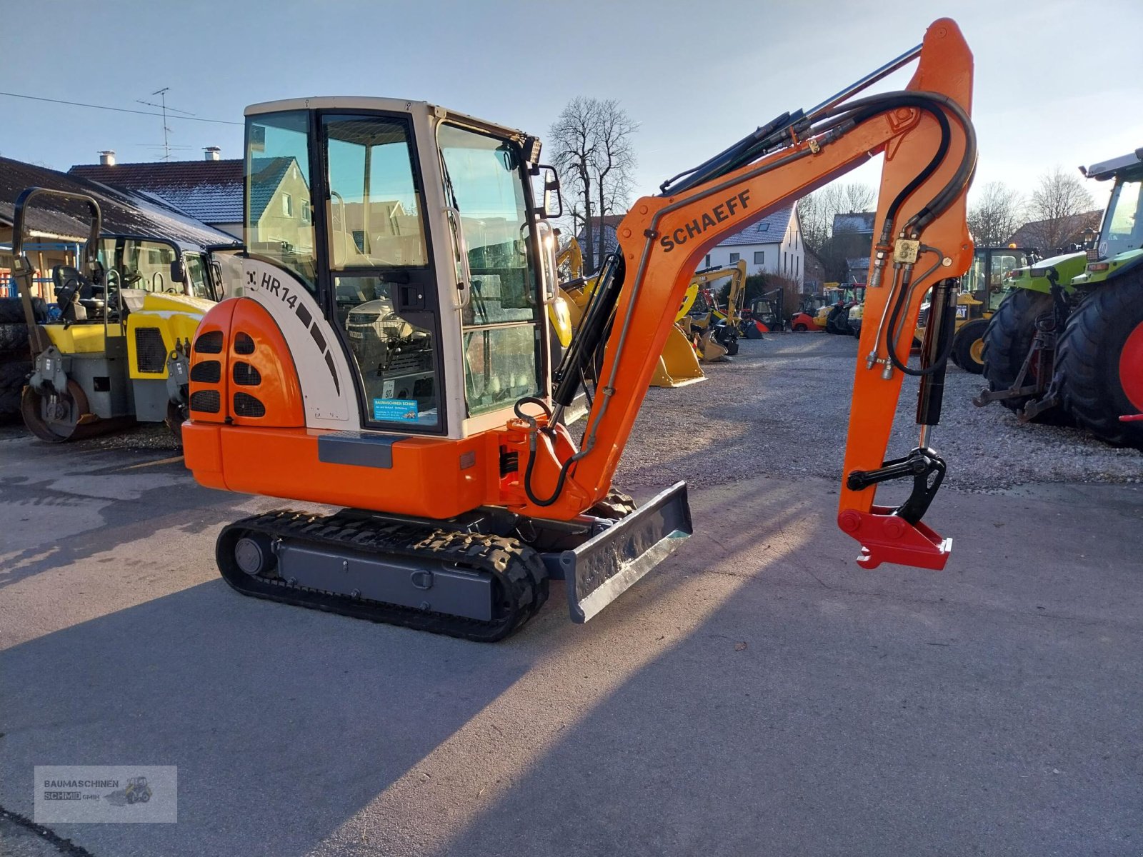 Minibagger Türe ait Schaeff HR 14, Gebrauchtmaschine içinde Stetten (resim 1)