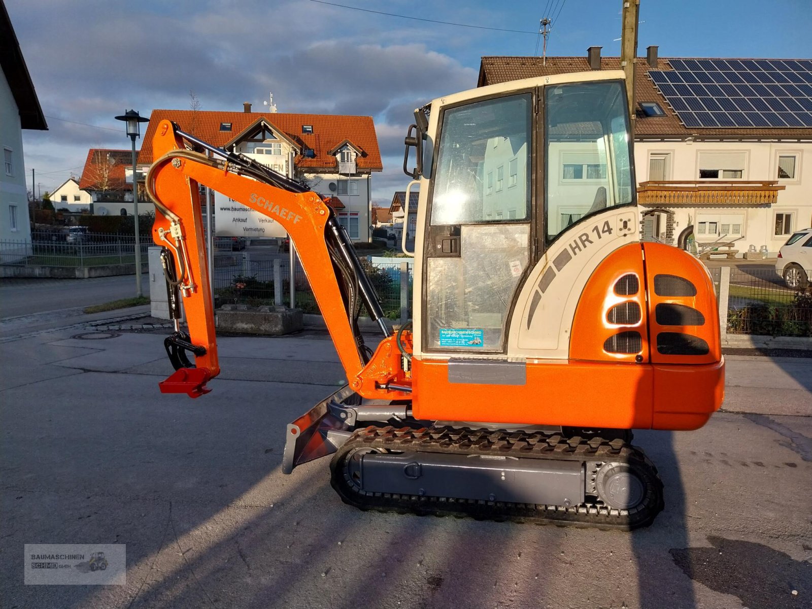 Minibagger Türe ait Schaeff HR 14, Gebrauchtmaschine içinde Stetten (resim 3)