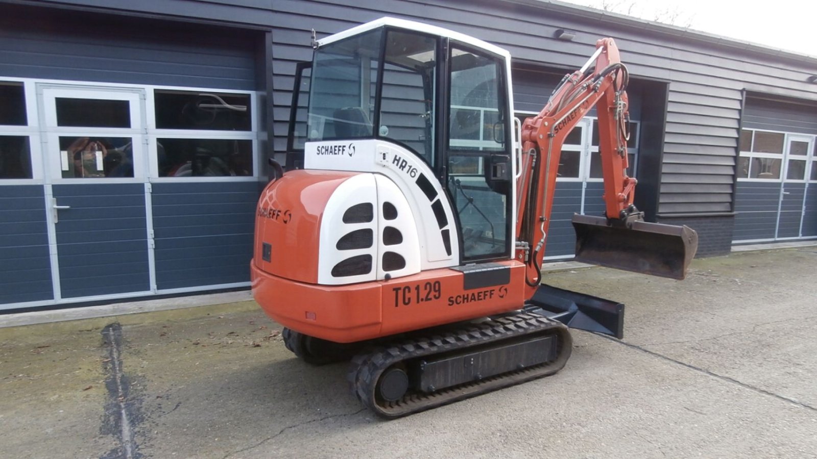 Minibagger del tipo Schaeff HR-16, Gebrauchtmaschine en Kerkdriel (Imagen 3)