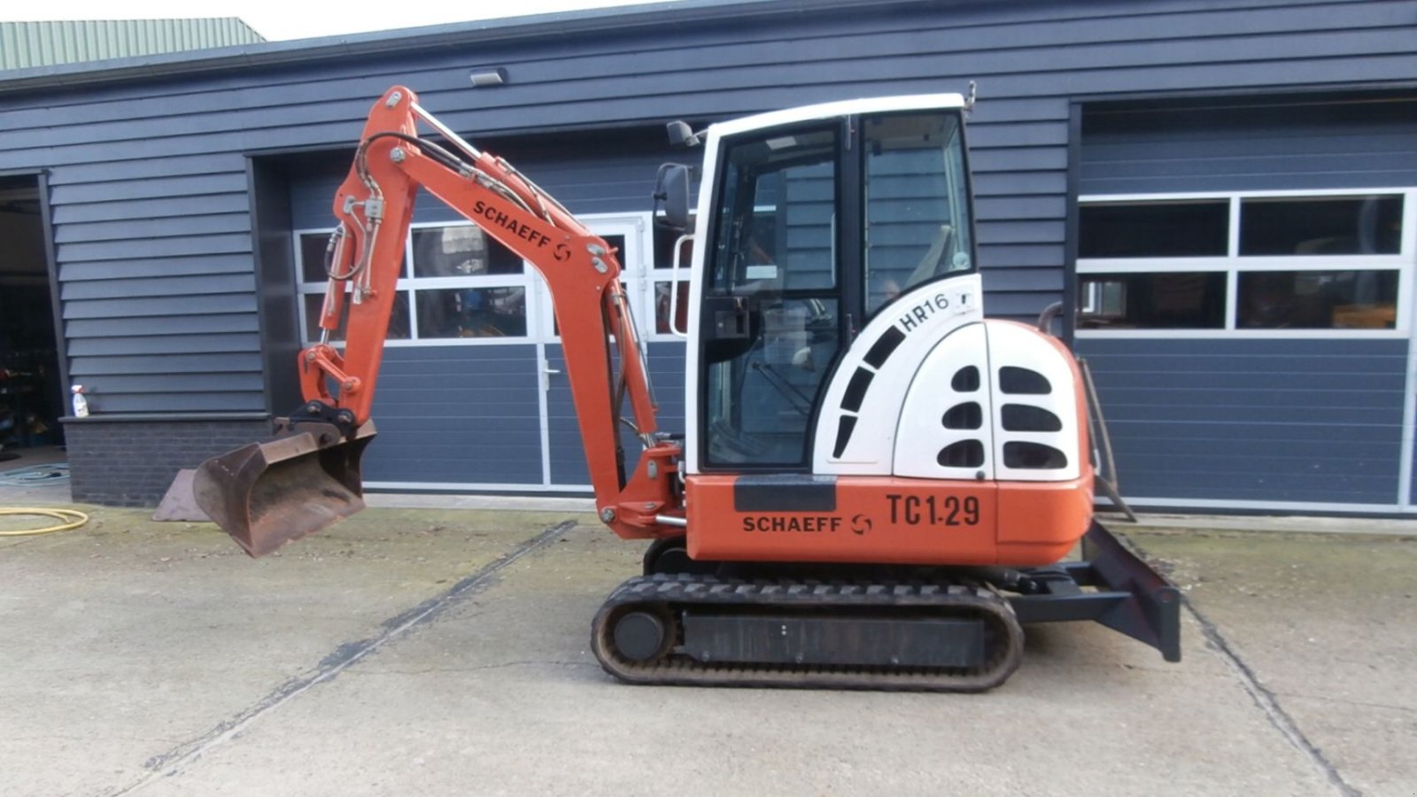 Minibagger del tipo Schaeff HR-16, Gebrauchtmaschine en Kerkdriel (Imagen 9)