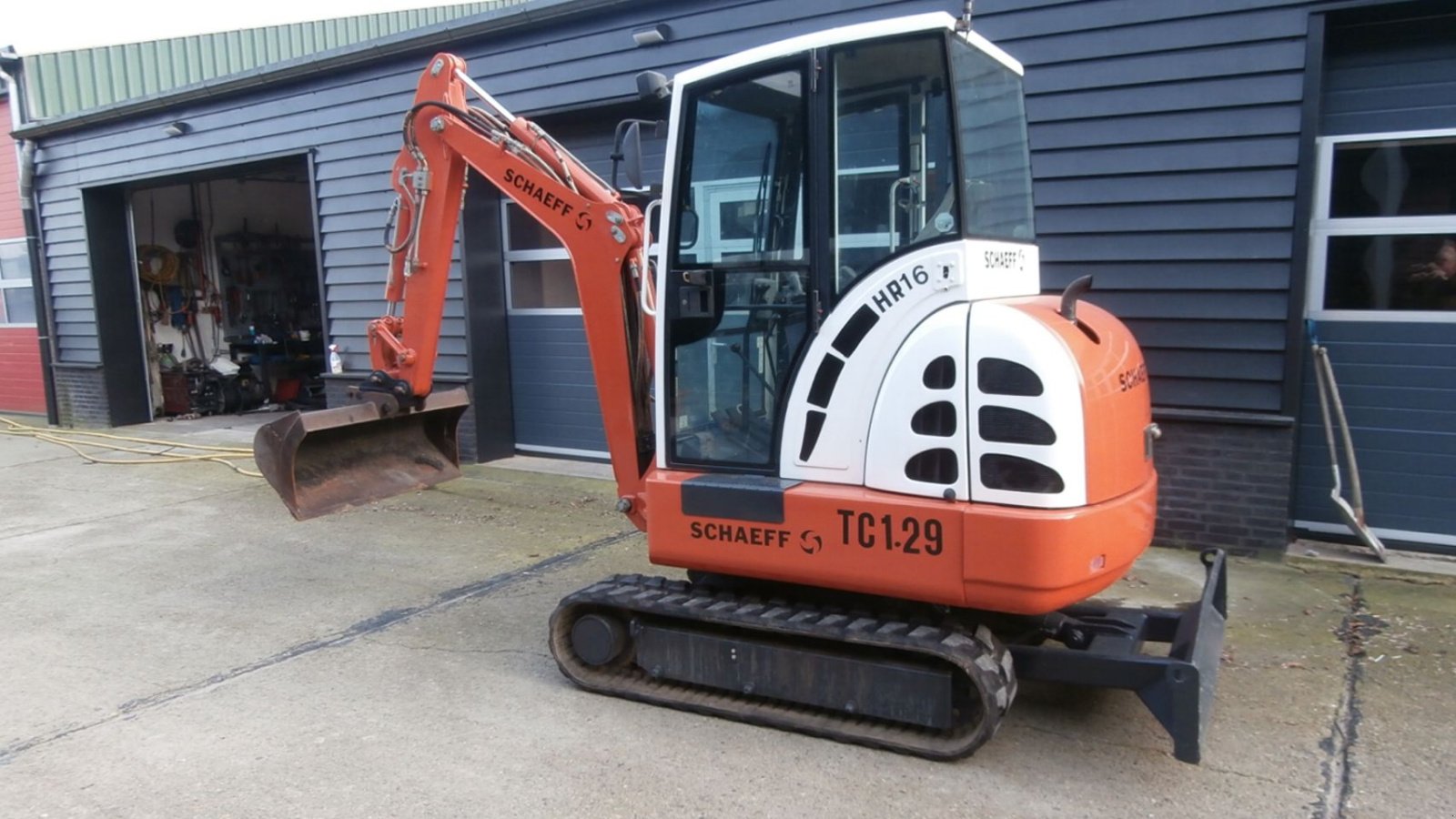 Minibagger del tipo Schaeff HR-16, Gebrauchtmaschine en Kerkdriel (Imagen 10)