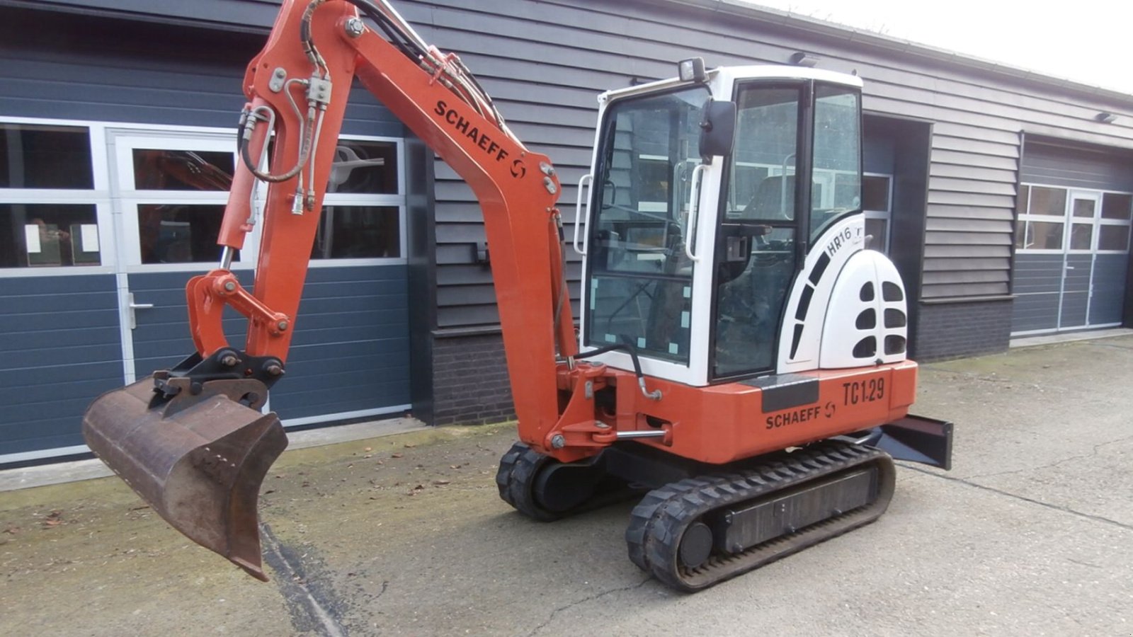 Minibagger del tipo Schaeff HR-16, Gebrauchtmaschine en Kerkdriel (Imagen 11)