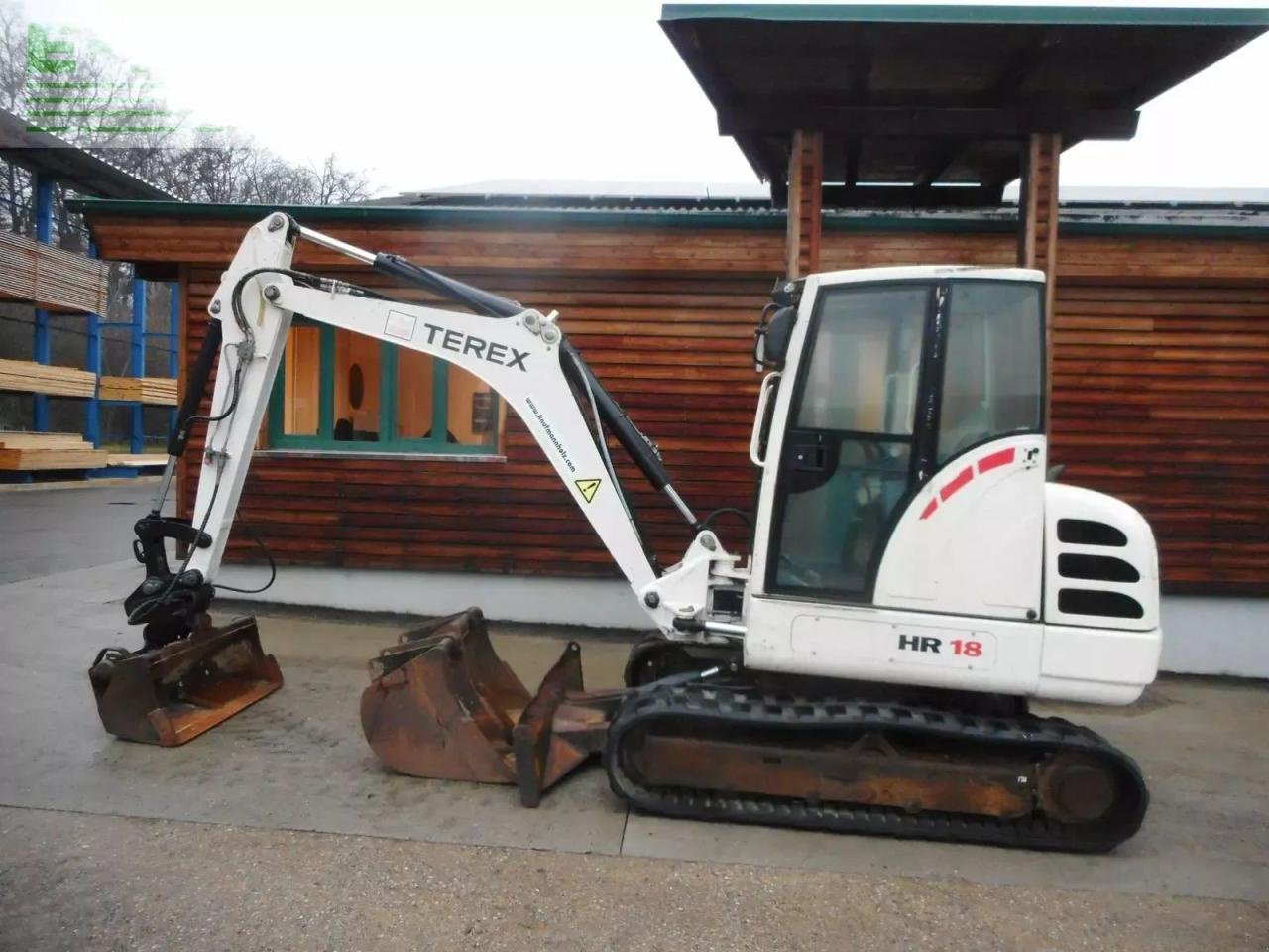 Minibagger del tipo Schaeff hr18 ( 4.680kg ) sw + 3 löffel, Gebrauchtmaschine In ST. NIKOLAI/DR. (Immagine 1)