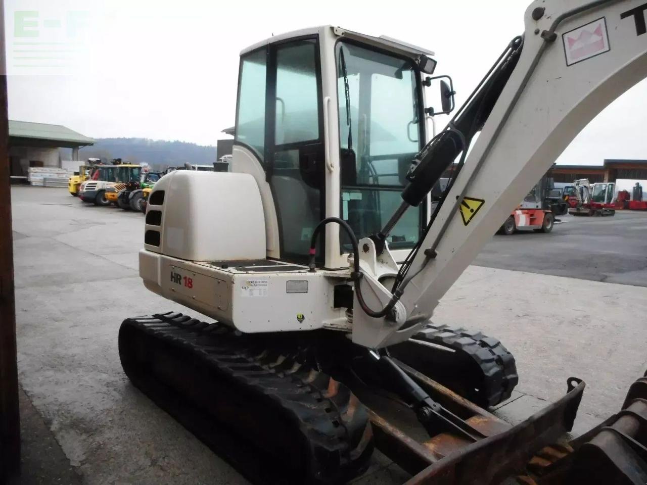 Minibagger del tipo Schaeff hr18 ( 4.680kg ) sw + 3 löffel, Gebrauchtmaschine In ST. NIKOLAI/DR. (Immagine 4)