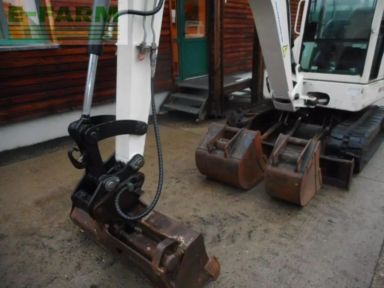 Minibagger del tipo Schaeff hr18 ( 4.680kg ) sw + 3 löffel, Gebrauchtmaschine In ST. NIKOLAI/DR. (Immagine 12)