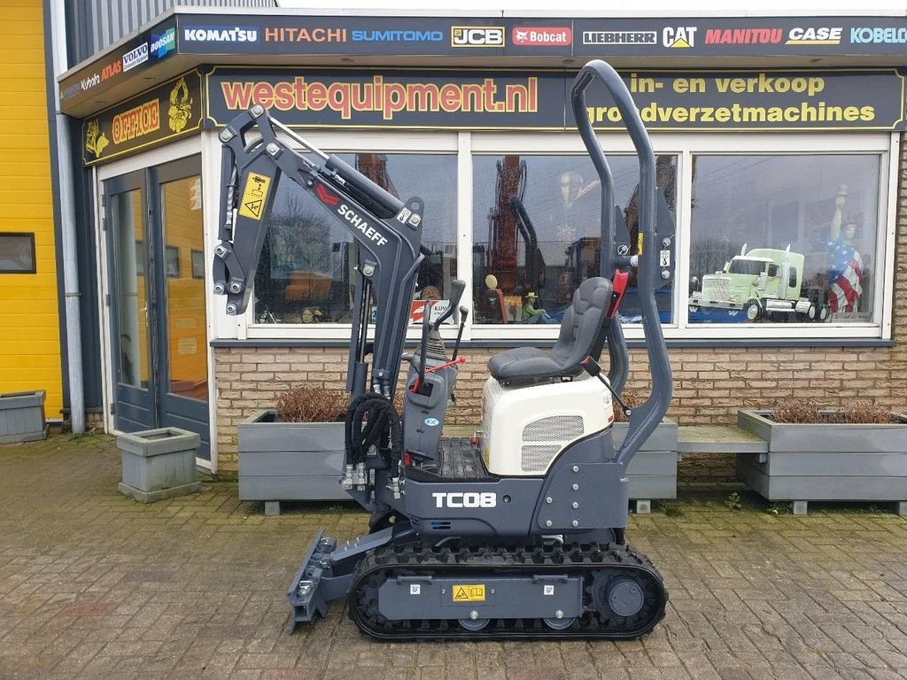 Minibagger des Typs Schaeff TC08, Neumaschine in Krabbendijke (Bild 2)