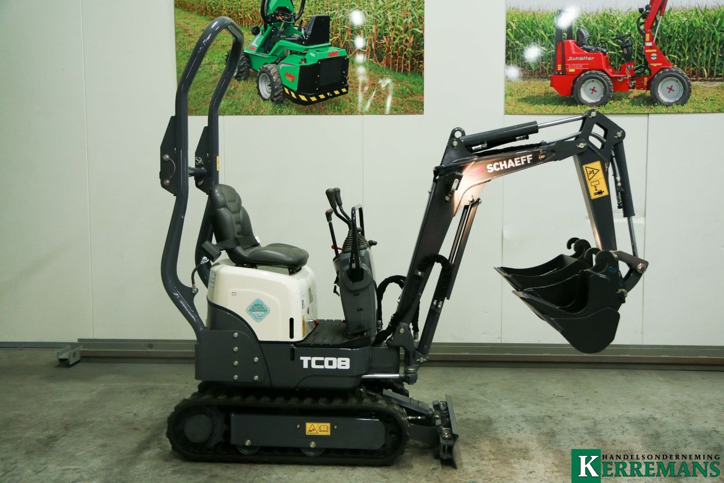 Minibagger Türe ait Schaeff TC08, Neumaschine içinde Dronten (resim 2)