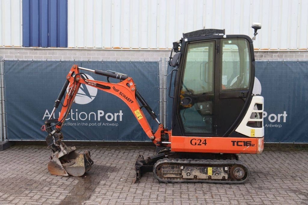 Minibagger del tipo Schaeff TC16, Gebrauchtmaschine en Antwerpen (Imagen 2)