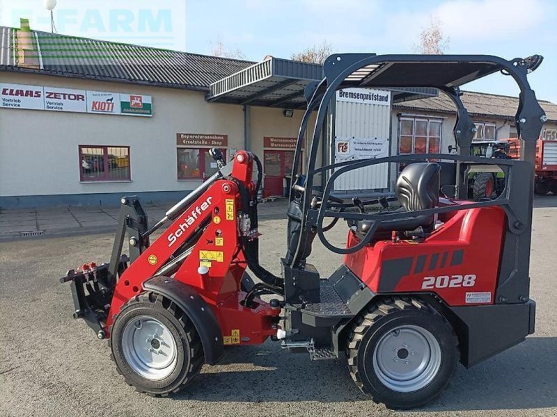 Minibagger του τύπου Schäffer 2028-2, Gebrauchtmaschine σε LÖSSNITZ