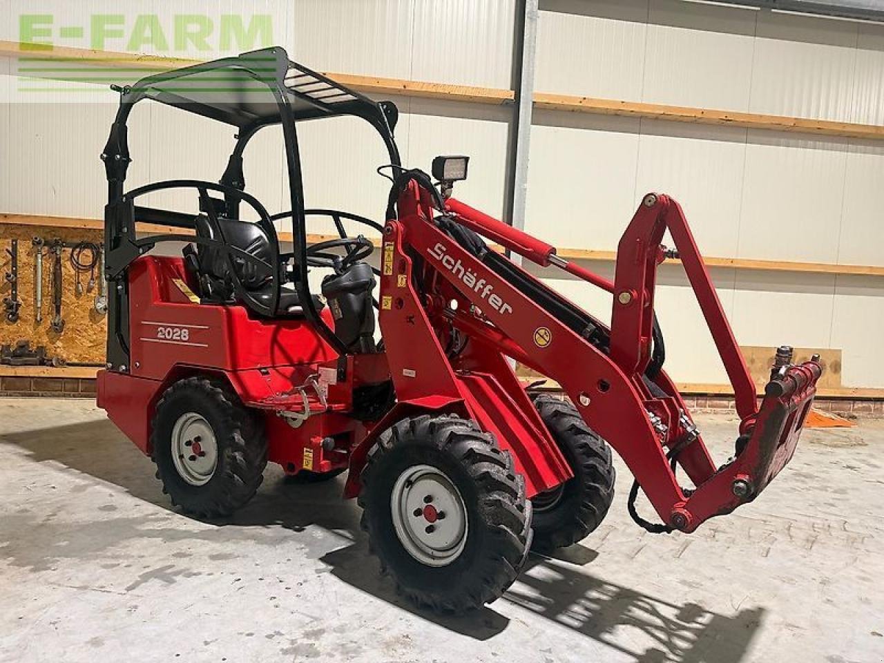 Minibagger des Typs Schäffer 2028, Gebrauchtmaschine in BRUCHHAUSEN-VILSEN (Bild 1)