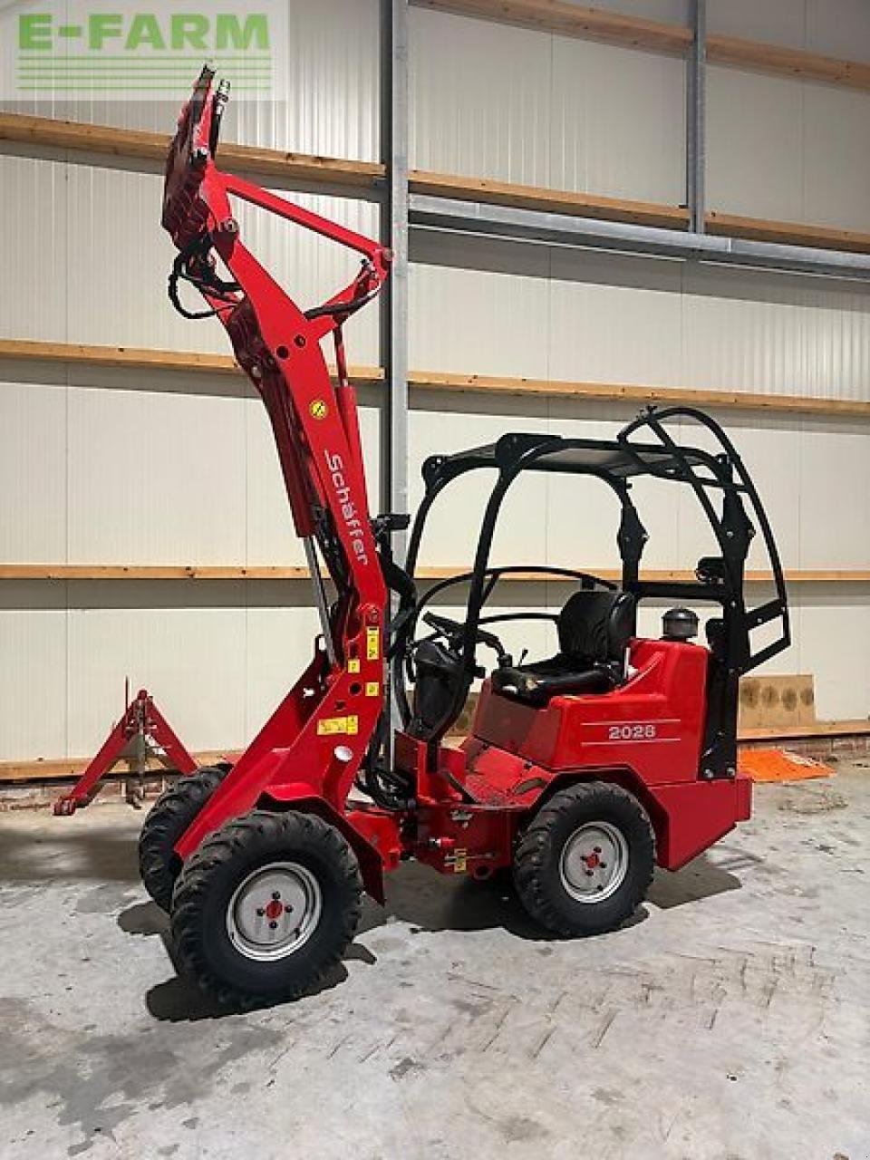 Minibagger des Typs Schäffer 2028, Gebrauchtmaschine in BRUCHHAUSEN-VILSEN (Bild 1)