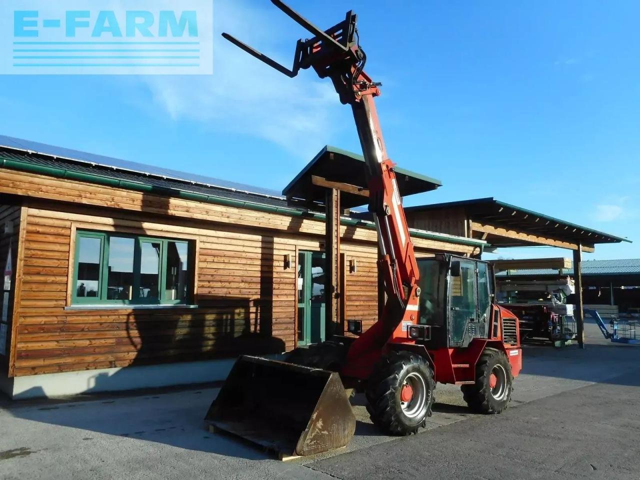 Minibagger des Typs Schäffer 870t mit teleskoparm und euro aufnahme, Gebrauchtmaschine in ST. NIKOLAI/DR. (Bild 2)