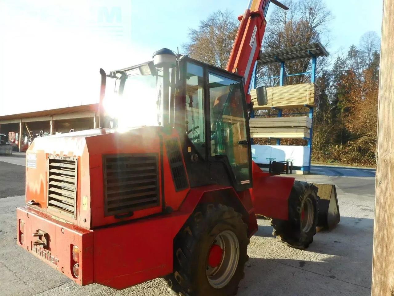 Minibagger des Typs Schäffer 870t mit teleskoparm und euro aufnahme, Gebrauchtmaschine in ST. NIKOLAI/DR. (Bild 4)