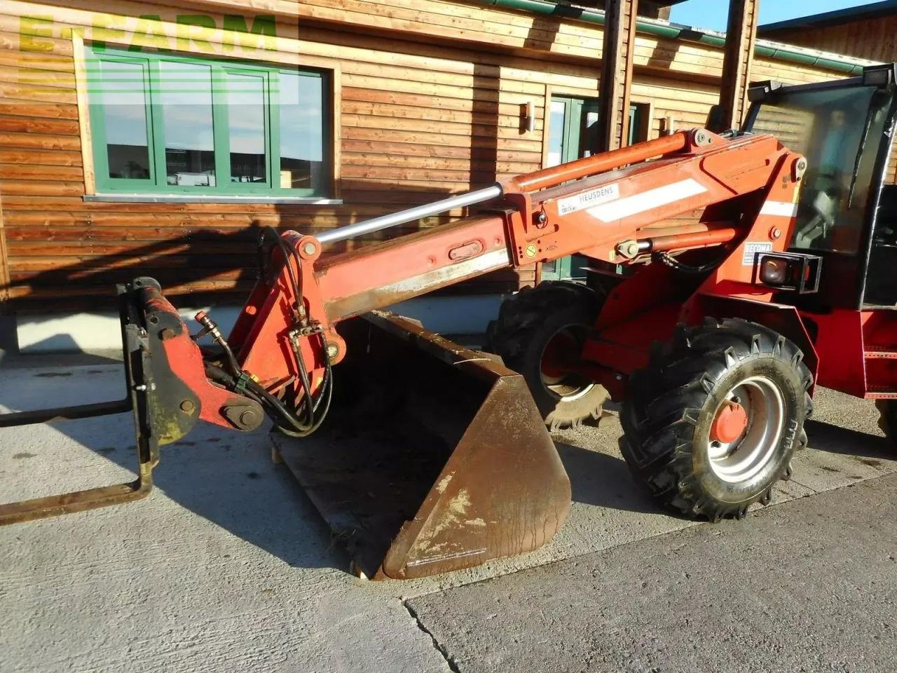 Minibagger des Typs Schäffer 870t mit teleskoparm und euro aufnahme, Gebrauchtmaschine in ST. NIKOLAI/DR. (Bild 12)