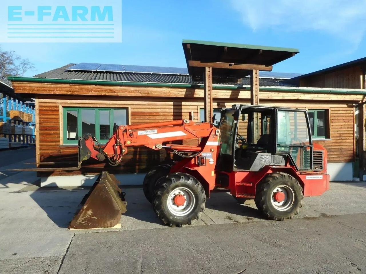 Minibagger des Typs Schäffer 870t mit teleskoparm und euro aufnahme, Gebrauchtmaschine in ST. NIKOLAI/DR. (Bild 15)