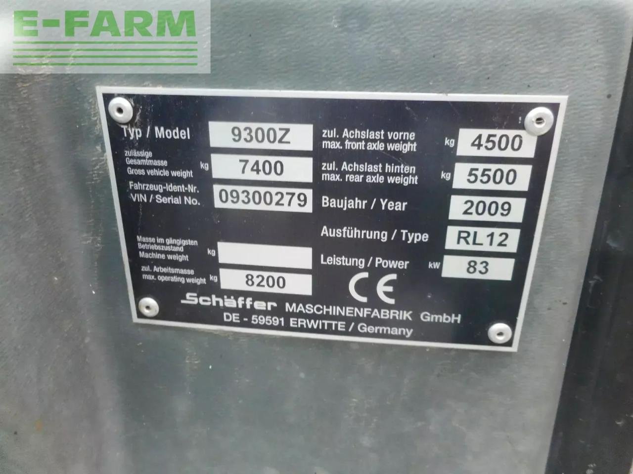 Minibagger del tipo Schäffer 9300z ( 7,5 tonnen ), Gebrauchtmaschine en ST. NIKOLAI/DR. (Imagen 14)