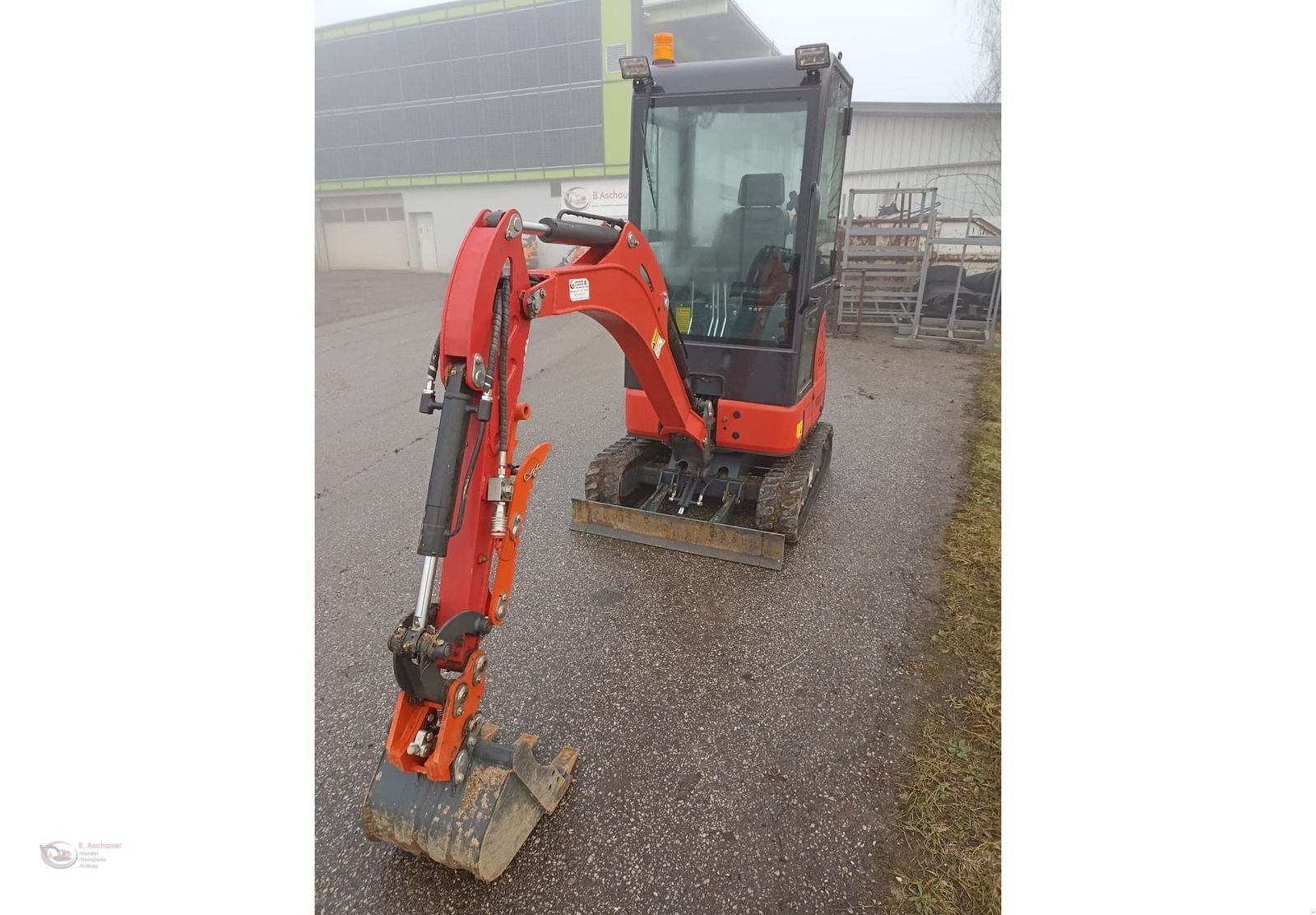 Minibagger Türe ait Sonstige 1,2 Tonnen Bagger mit Vollkabine und 3 Zylinder, Gebrauchtmaschine içinde Dimbach (resim 1)